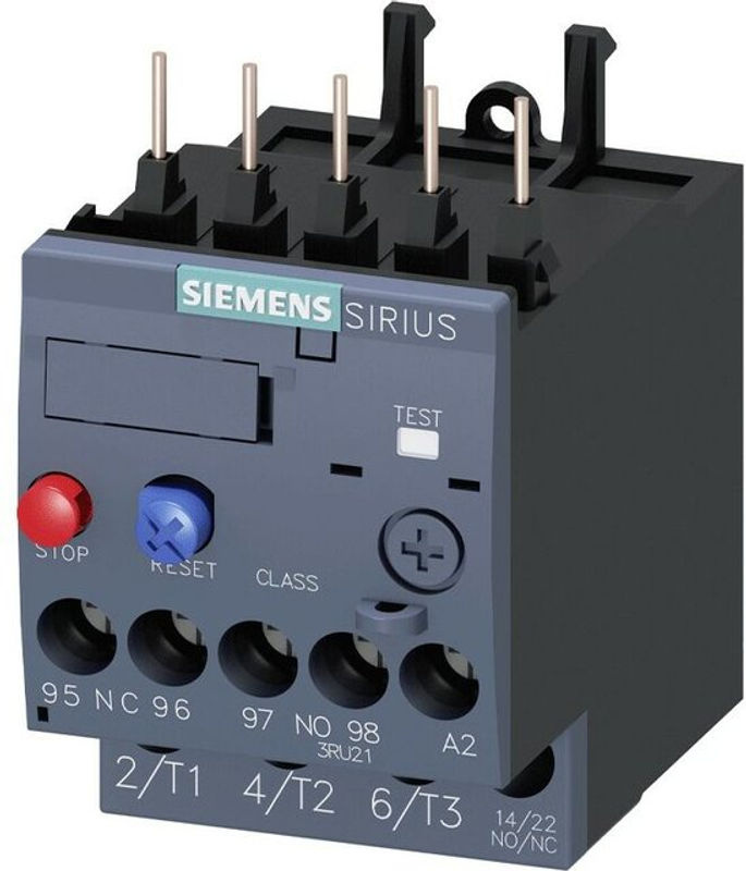 Siemens Indus.Sector Überlastrelais 0,70-1,0A grau 3RU2116-0JB0 - Bild 2