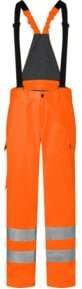 Kübler Wetterlatzhose PROTECTIQ HIGH VIS ARC2 PSA Klasse 3 in Warnorange, Größe L - Bild 1