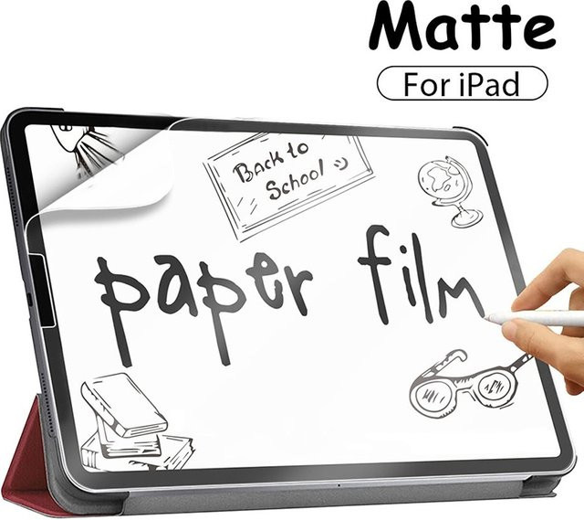 Matte Displayschutzfolie im Papierfolien-Stil für Apple iPad und iPad Pro Modelle - Bild 1