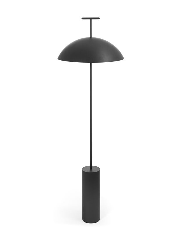 Kartell A Stehleuchte in Schwarz aus Metall mit LED-Leuchtmittel - Bild 2