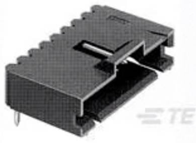 TE Connectivity Einbau-Stiftleiste Standard 6-103634-1 in Schwarz aus Kunststoff - Bild 1