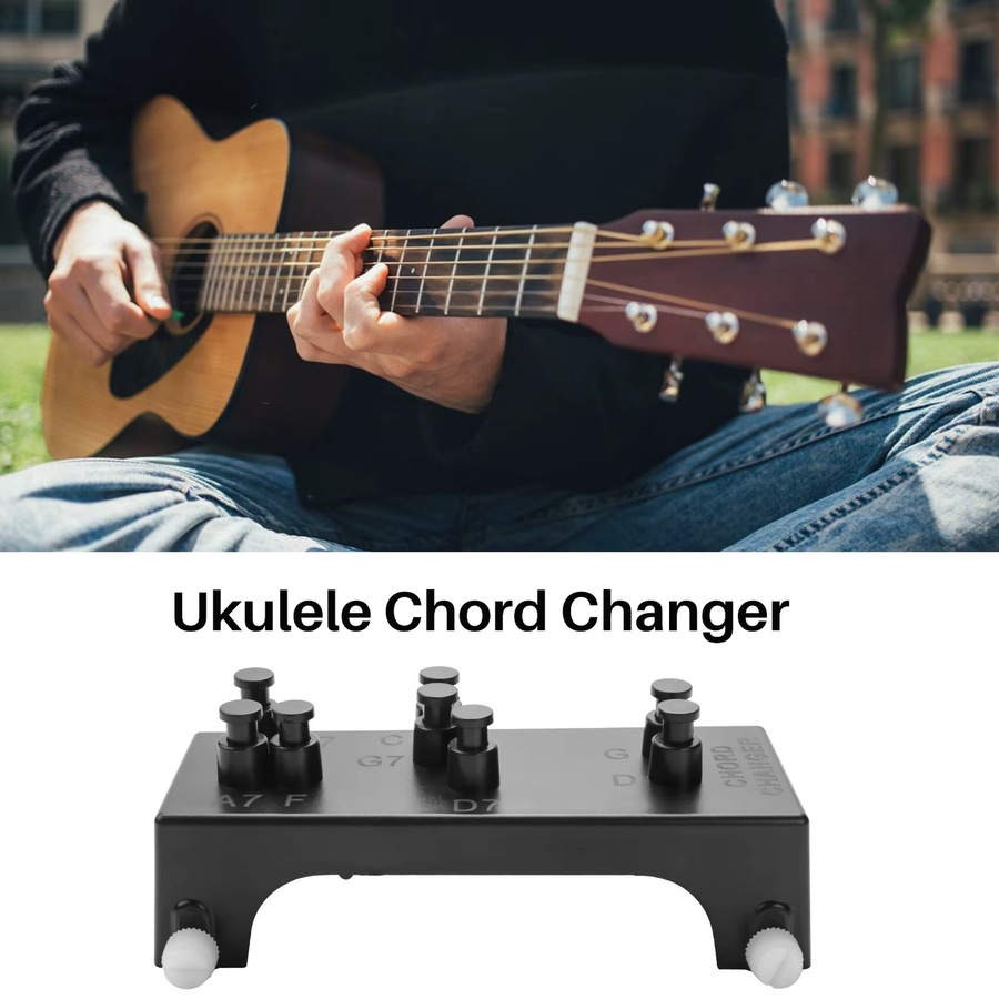 Supernew Ukulele-Akkordwechsler, Ukulele-Lernhilfe, Lehrhilfe für Anfänger - Bild 3