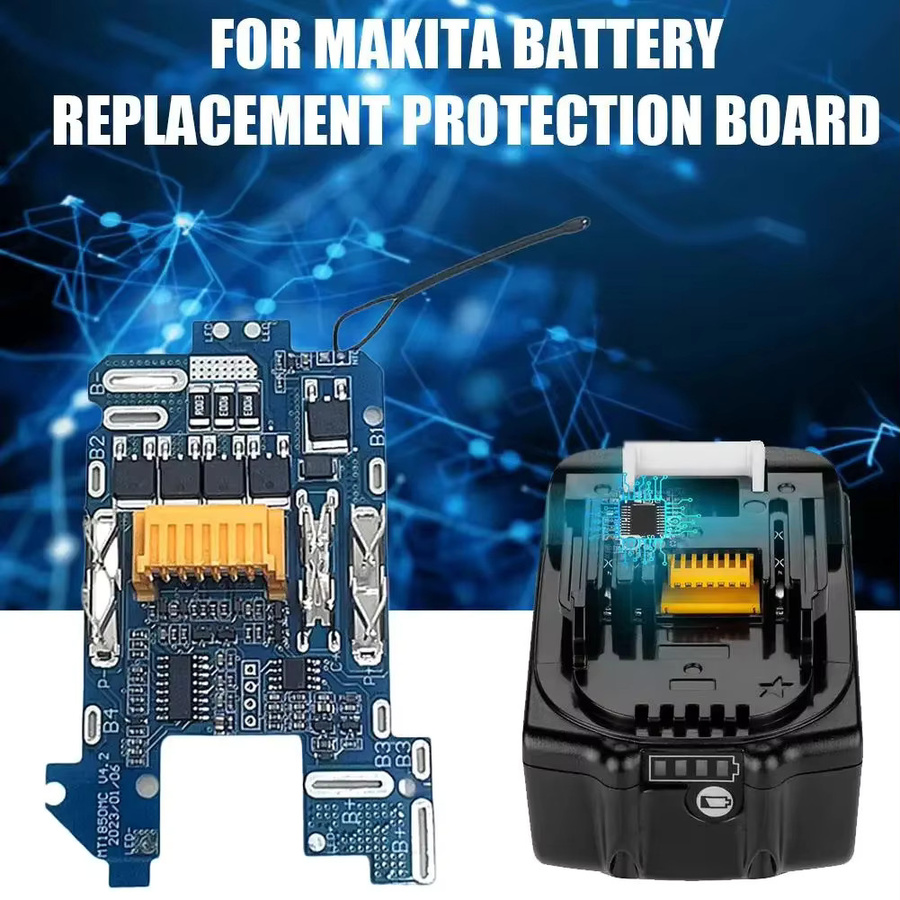 Makita Ersatz BMS PCB Ladeschutz Platine für 18V Li-Ion Akkus BL1830 BL1840 BL1850 BL1860 - Bild 3