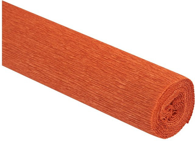 Werola Floristen-Krepppapier farbfest in Terrakotta und Orange - Bild 1