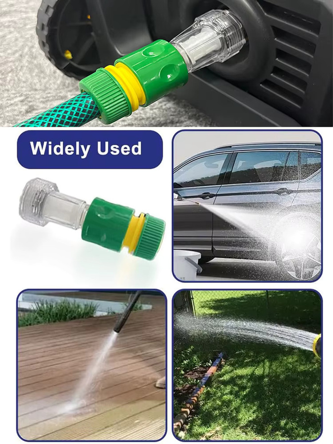 4/8-teiliges Filterverbindungsset G3/4 Zoll für Hochdruckreiniger und Gartenschläuche - Bild 5