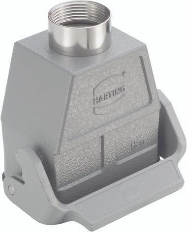 HARTING Kupplungsgehäuse 09 30 010 0753 aus Kunststoff in Grau - Bild 1