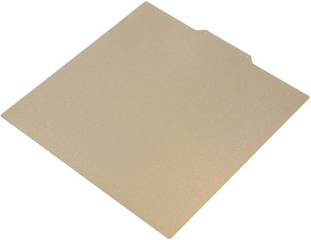 Koogeelife Doppelseitige Bauplatte für FDM 3D-Drucker, Glatt Diamant PEO und Texturiert PEI, Beige, B/T: 29 x 29 cm - Bild 1
