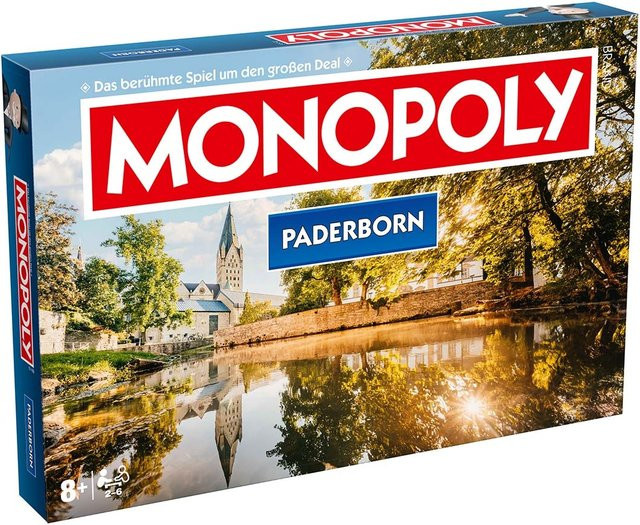 Winning Moves Monopoly Paderborn Cityedition Brettspiel ab 8 Jahren - Bild 1
