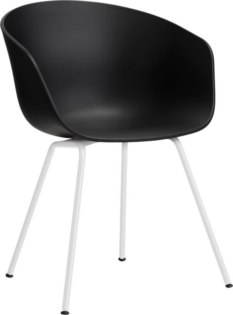 HAY About A Chair AAC 26 Armlehnen Schwarz Matt Polypropylen und Stahl - Bild 1