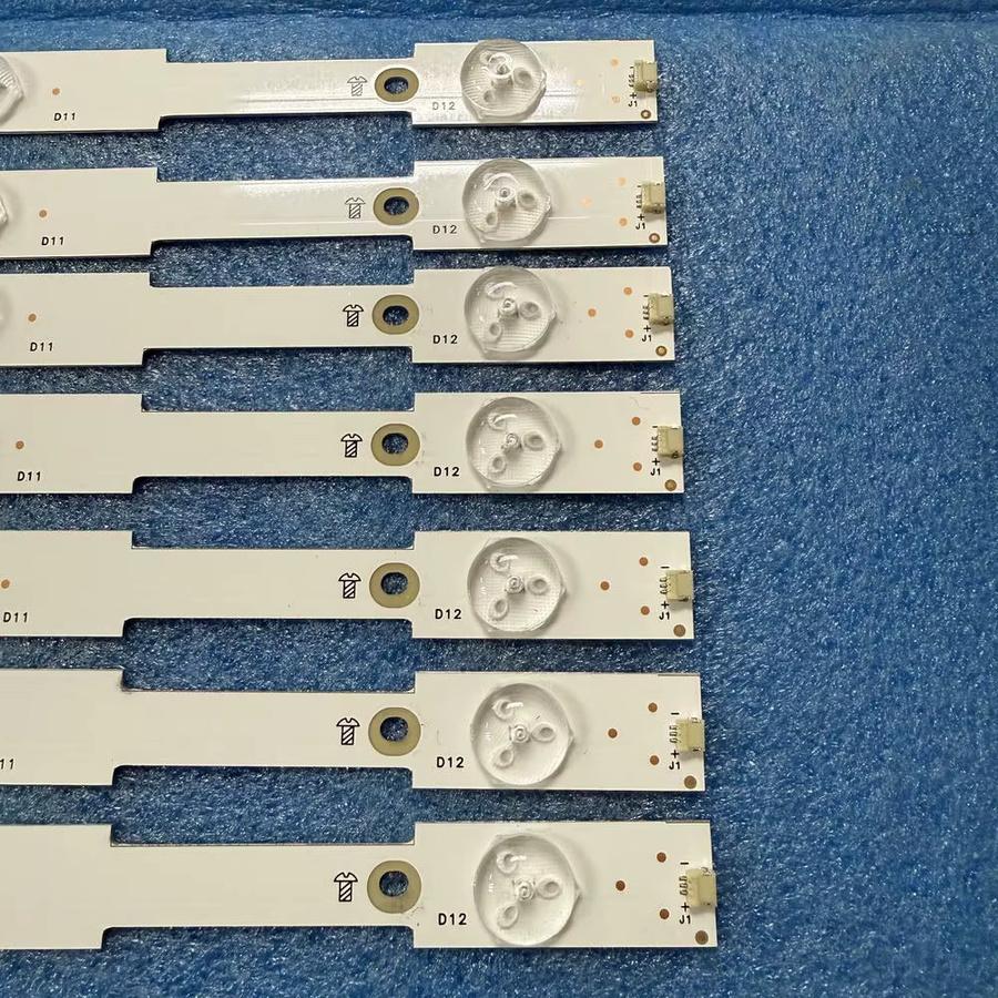 LED Hintergrundbeleuchtungsstreifen in Weiß für Philips TV-Modelle 55PFK5509/12 55PFK5709 55PFK6510 55PFK6540 55PFK6550 55PFK6560 55PFK6580 55PFT5509/12 - Bild 2