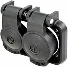 Neutrik NSSC-3 Dichtklappe in Schwarz - Bild 1