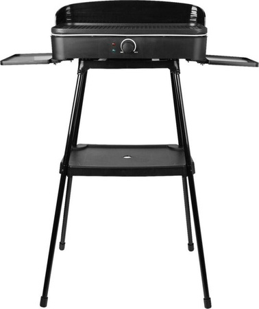 Emerio Elektrogrill BG-130846.1 Tischgrill in Schwarz aus Metall und Kunststoff, B/H/L: 46 x 101 x 84 cm