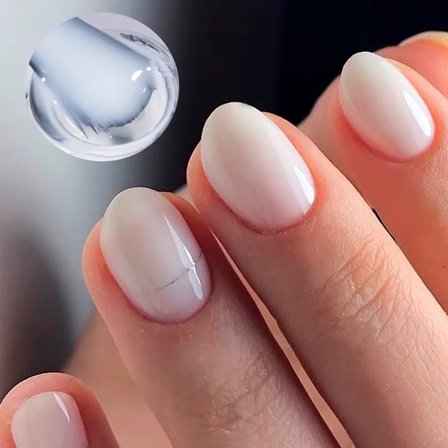 KODIES GEL Milky White Gel Nagellack, Glänzend - Bild 3