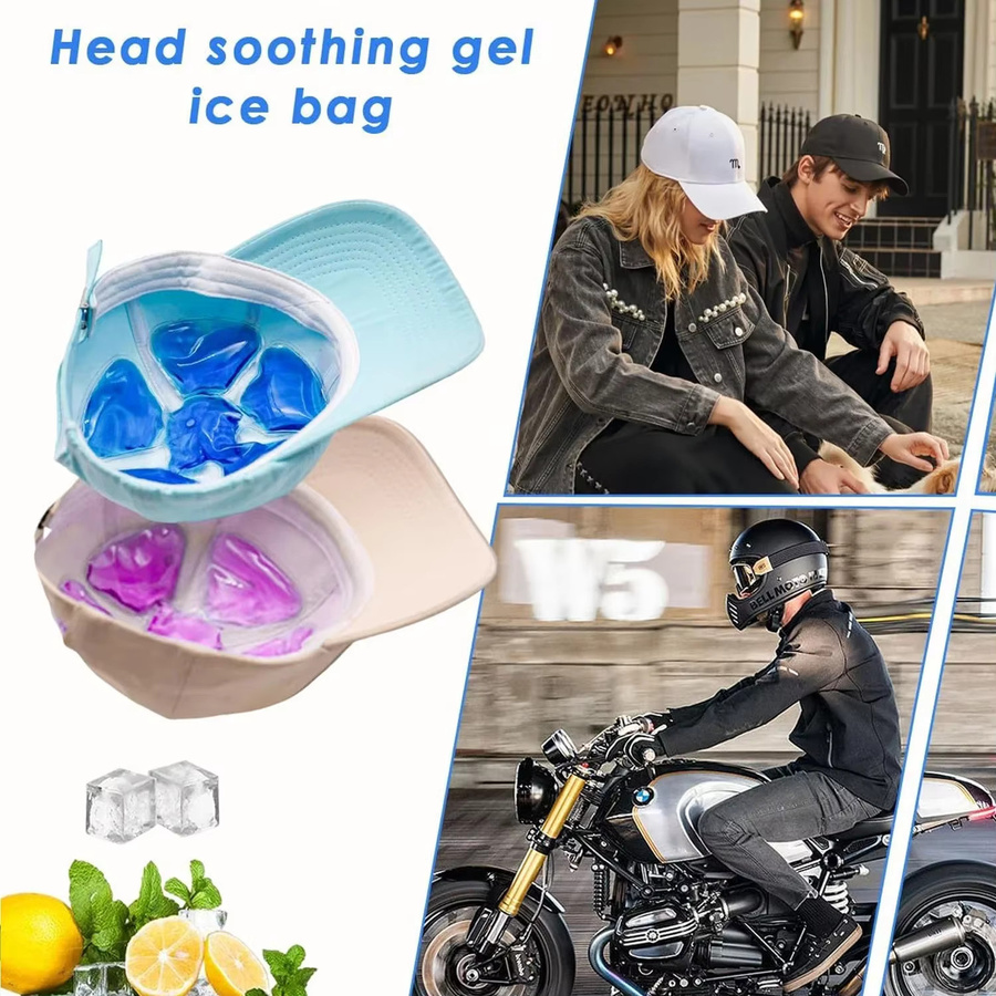 DUTRIEUX Gel-Eispack Kühlkompresse für den Kopf, Unisex - Bild 4