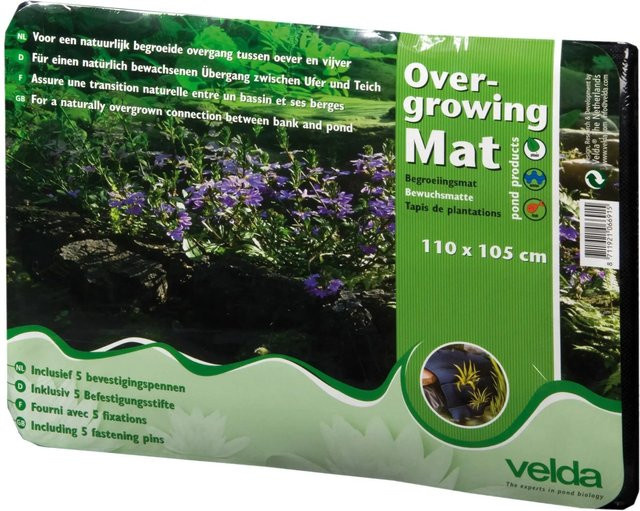 Velda Bewuchsmatte Overgrowing Mat für Teich und Uferrand, B: 110 cm, T: 105 cm - Bild 1