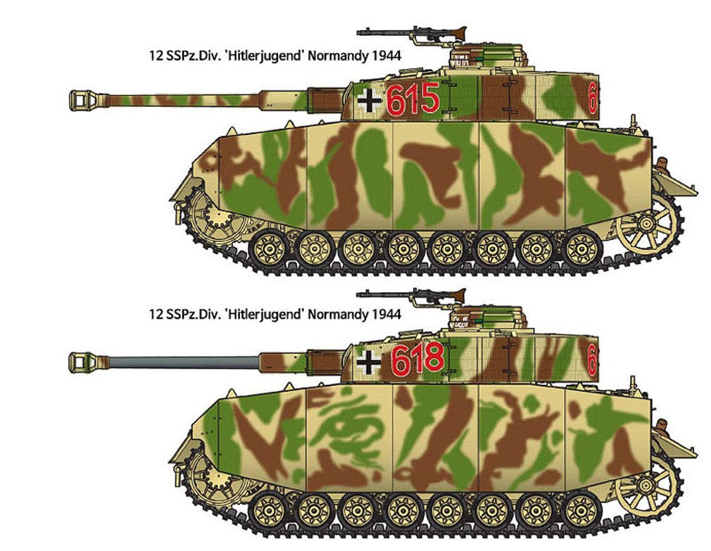 Academy Panzer IV Ausf. H Modellbausatz 1:35 Kunststoffmodellbausatz - Bild 2