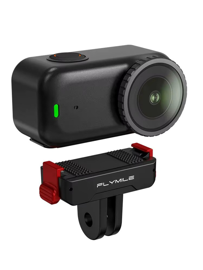 Flymile Schnellwechselbasis-Magnetadapter in Schwarz für DJI OSMO Action 6 als Zubehör-Verlängerungshalterungsplatte - Bild 6