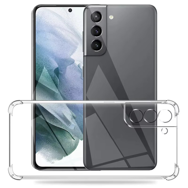 Stoßfeste Silikon Schutzhülle für Samsung Galaxy S25, S25 Plus, S25 FE und S25 Ultra in Transparent - Bild 4