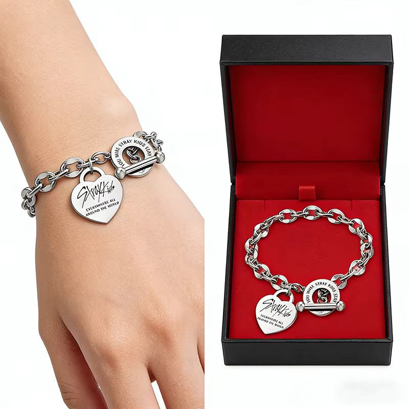 SKZOO Armband Edelstahl, Silber, Unisex - Bild 4