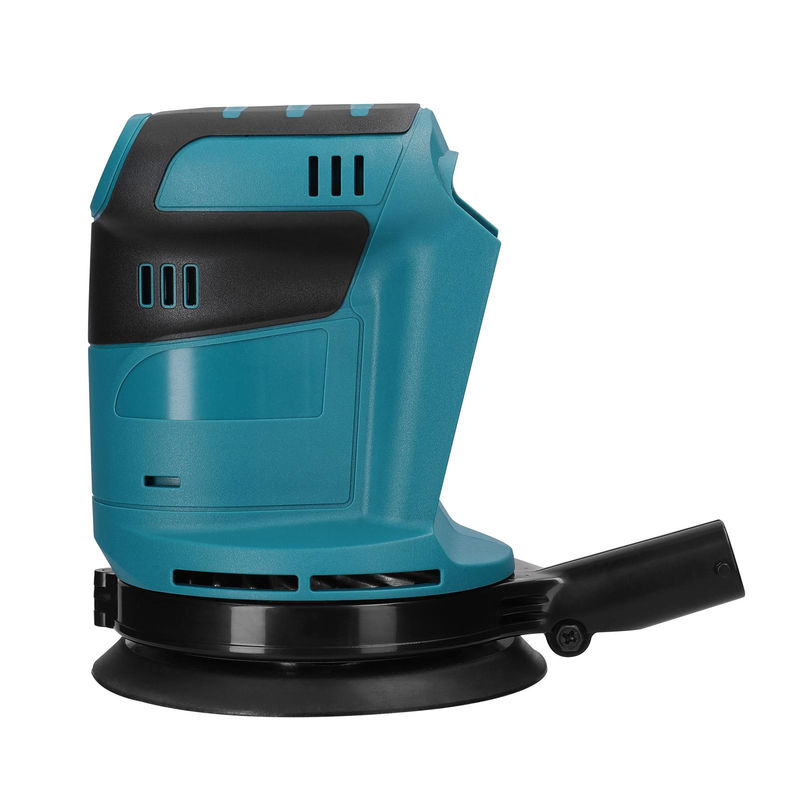 Aimo kabelloser Exzenterschleifer mit bürstenlosem Motor, multifunktionaler elektrischer Autopolierer und Holzschleifer, Blau, Durchmesser: 125 mm - Bild 5