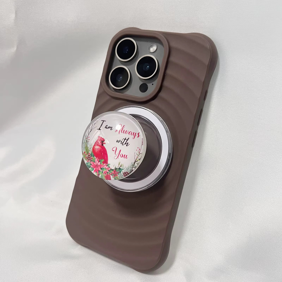 Magnetischer 3D Papagei Handyhalter in Rot für iPhone 17 Pro Max und universelle Handyhüllen - Bild 2