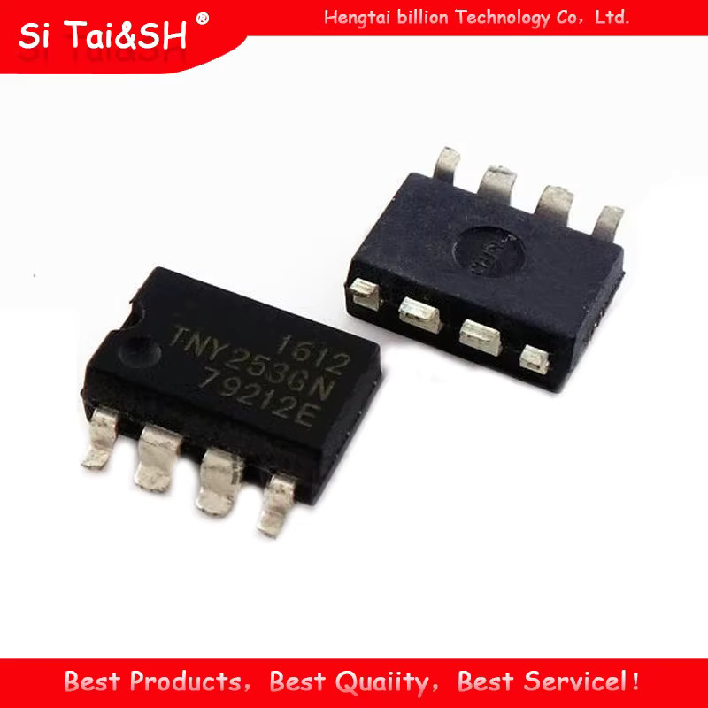 5er Set Si Tai&SH SMD-7 Power Management ICs TNY253GN TNY264GN TNY266GN TNY267GN TNY268GN TNY274GN TNY276GN TNY277GN TNY278GN TNY280GN TOP223GN TOP232GN TOP258GN in Schwarz - Bild 2