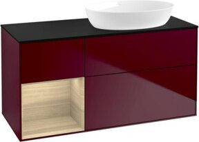 V&B Waschtischunterschrank Finion mit Wandbeleuchtung, Breite: 120 cm, Tiefe: 50,1 cm, Höhe: 50,1 cm - Bild 1