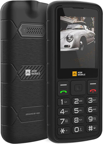 AGM M9 4G LTE Smartphone Schwarz - Bild 1