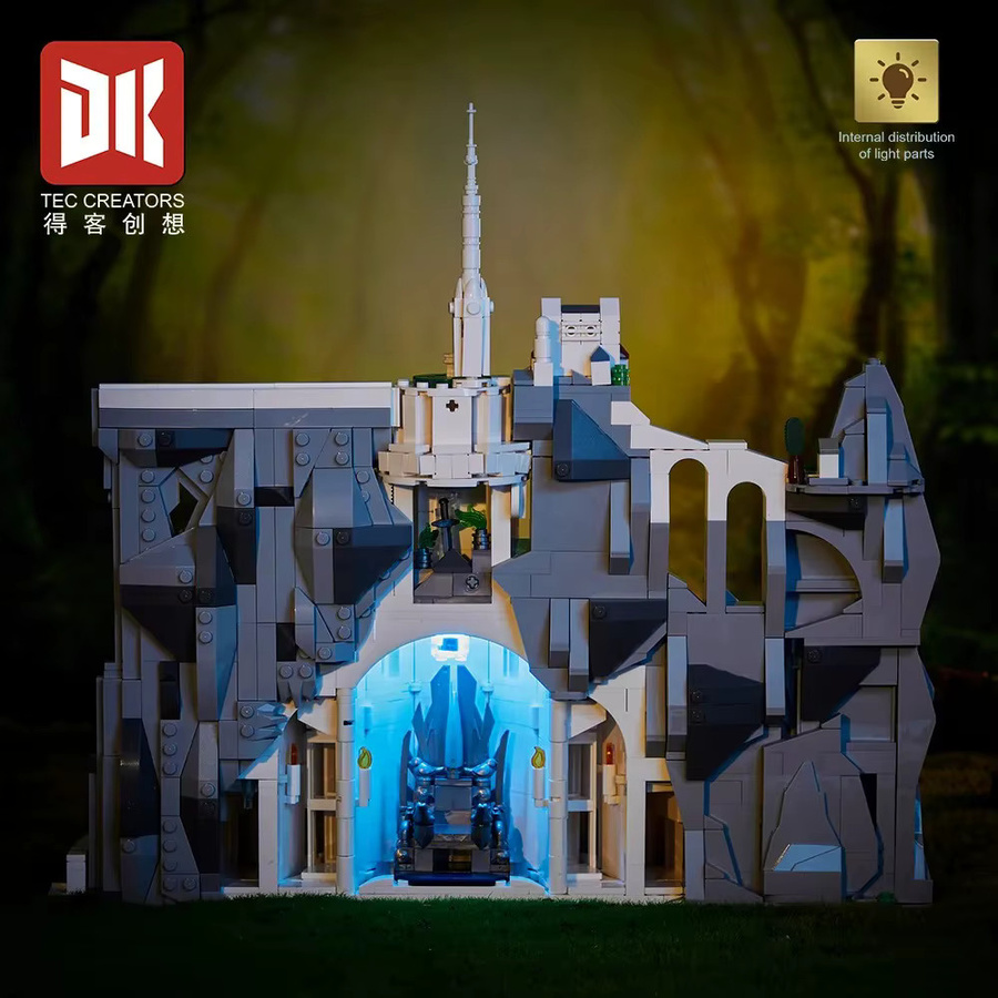barweer Film-Ringe Weißes Schloss, Baukasten-Set, 2318 Teile, ab 14 Jahre - Bild 3