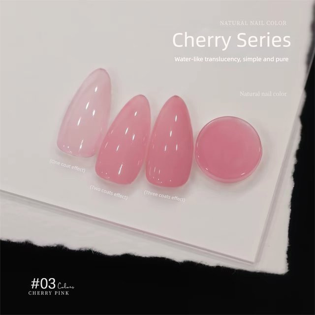 MIANEL Esaka Reina Nagellack, Kirschblüten-Rosa, Glänzend - Bild 1