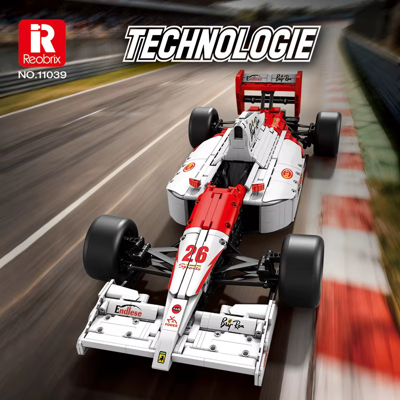 REOBRIX MP4 Formel Racing Auto, Bausteine, 2800 Teile, ab 14 Jahren - Bild 2
