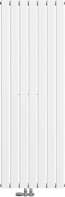 Emke Design Paneelheizkörper Weiß, einlagig, B: 160 cm, H: 54 cm, 991 W - Bild 1