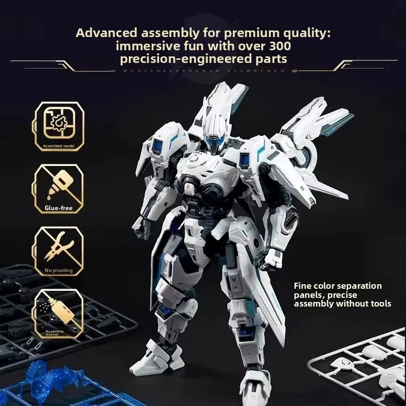 Keeppley Honor of Kings Xiahou Dun Lady Sun Infinite Hurricane Mecha, Bausteine Modell - Bild 5