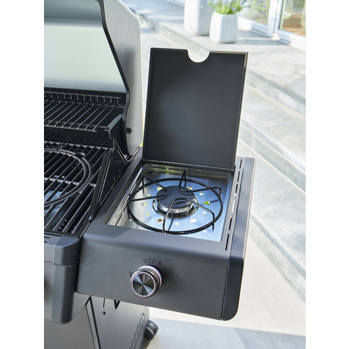 THOR Gasgrill Thunder mit 4 Hauptbrennern und Searbrenner in Schwarz - Bild 4