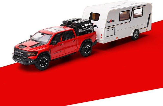 Linyi toy car Dodge Ram 1000 Trx Mammoth Pickup, Modellauto, 1:32, Metall, ab 14 Jahren - Bild 1