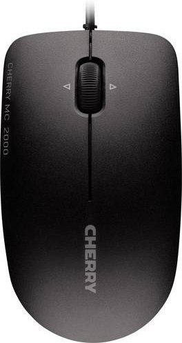 Cherry MC 2000 USB Infrarot-Maus in Schwarz mit 1600 dpi und 3 Tasten - Bild 1