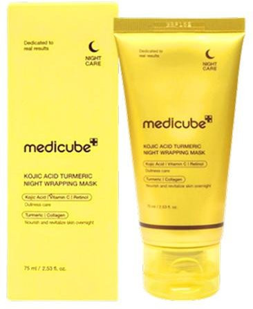 MEDICUBE Über Nacht Maske mit Kojicsäure & Kurkuma, 75 ml, Unisex - Bild 1