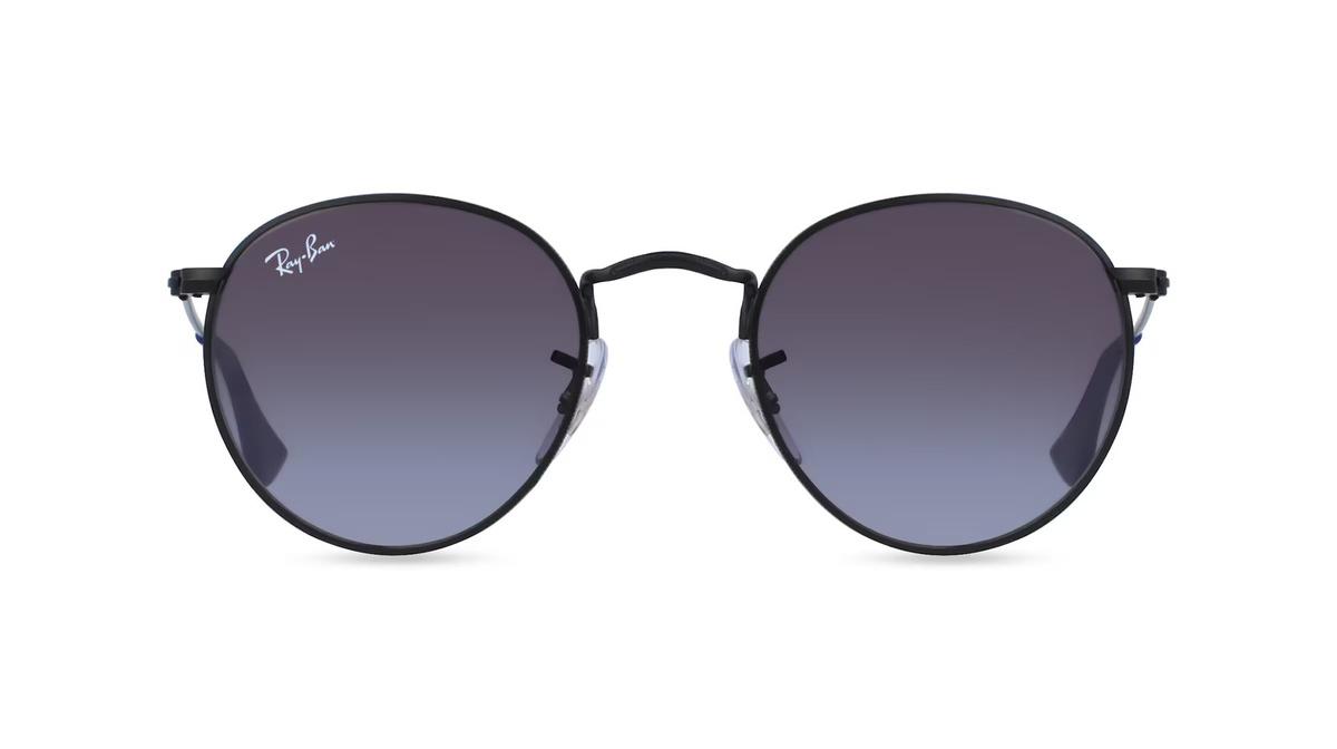 Ray-Ban RJ 9547S Kinder-Sonnenbrille, Vollrand, Rund, Metall, schwarz - Bild 1