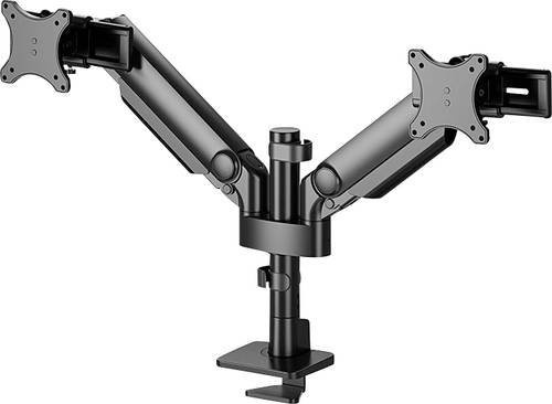 Neomounts DS65S-950BL2 Monitor-Tischhalterung für 2 Displays, 61 cm bis 86,4 cm, Schwarz, höhenverstellbar und neigbar - Bild 1