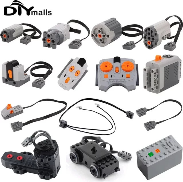 wishiot MOC Technische Teile Power Functions Servomotor Fernbedienung, Set / Bundle - Bild 1