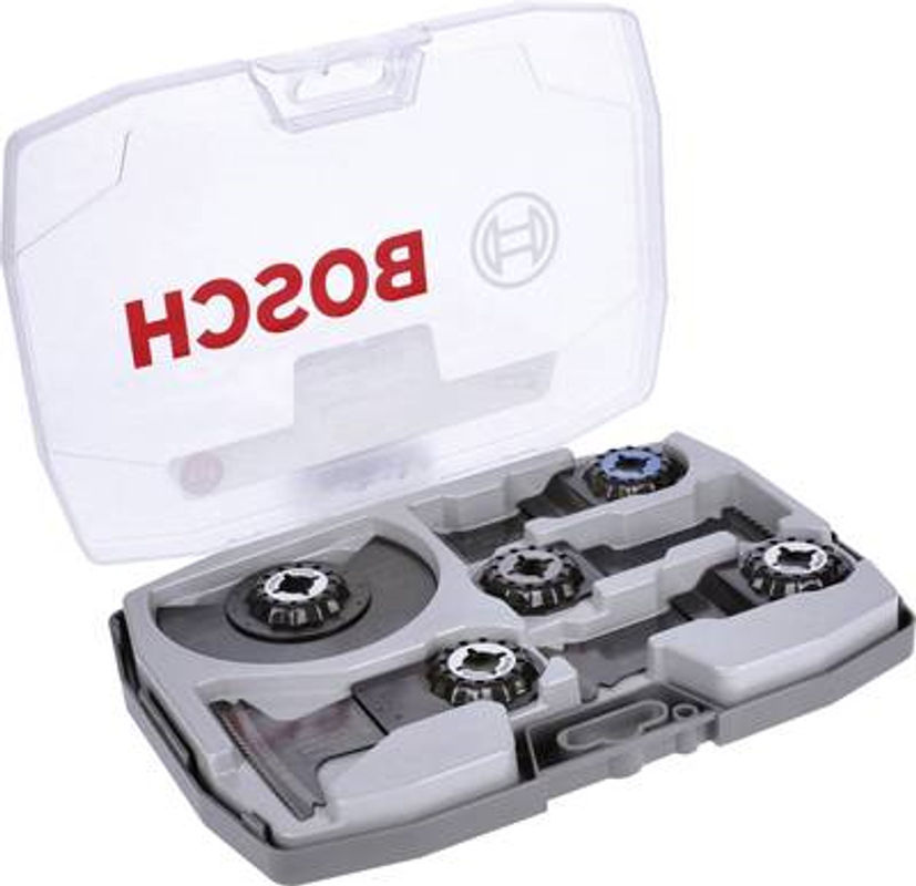 Bosch Starlock Best of Cutting Sägeblatt-Set für Multifunktionswerkzeuge, 5-teilig, Schwarz, geeignet für Holz, Metall und Kunststoff - Bild 2
