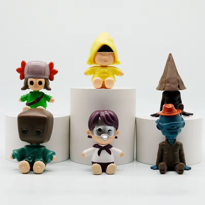 TOPTOY Little Nightmare Xiao Liu Mo Nuo Dreikopf-Figur, Einzelfigur - Bild 2