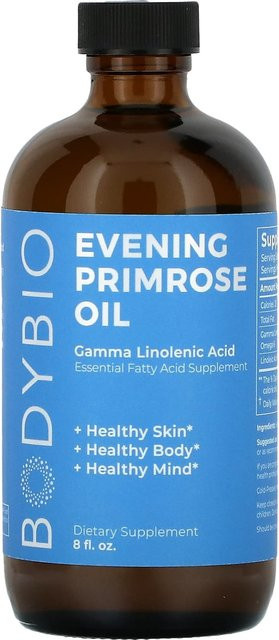 BodyBio Nachtkerzenöl, 236 ml, mit Gamma-Linolensäure, Unisex - Bild 1