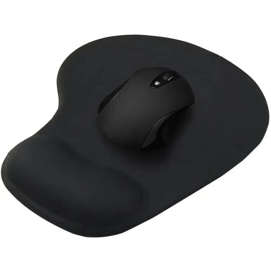 VIKEFON Ergonomisches Mauspad mit Handgelenkauflage in Schwarz - Bild 3
