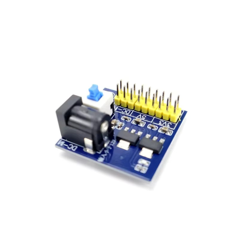 DC-DC Step-Down-Modul Spannungsregler 12V auf 3,3V oder 5V für Arduino und DIY-Elektronik in Blau - Bild 2