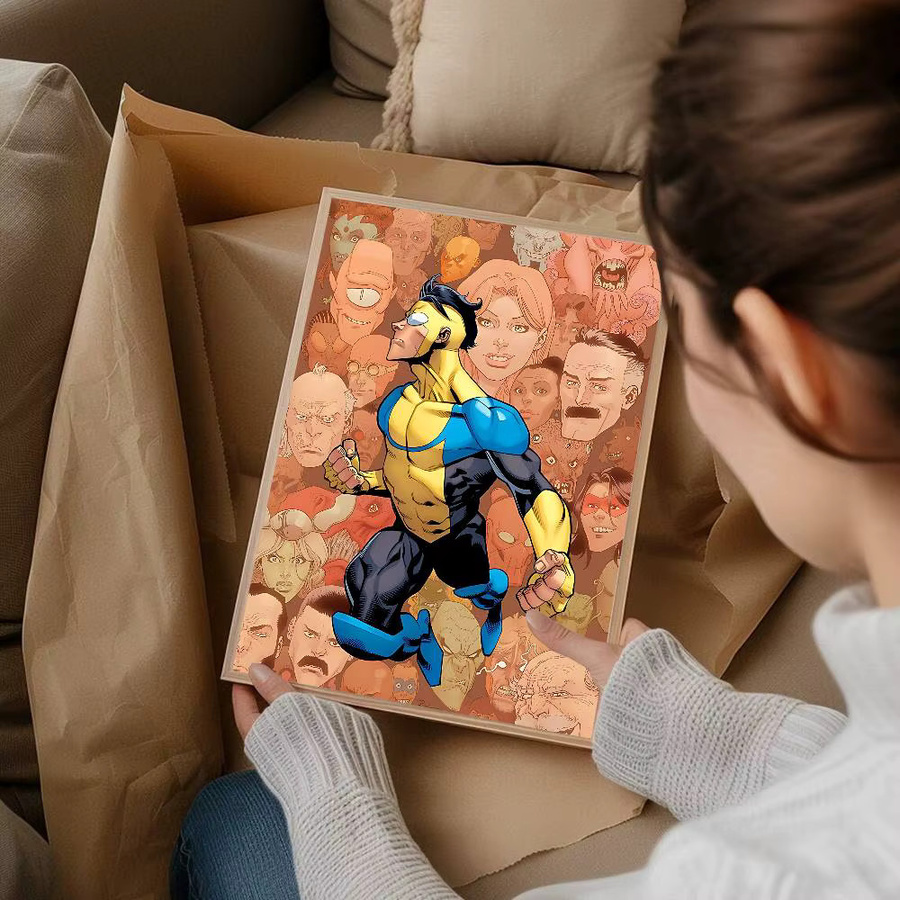 Potdemiel I-Invincible Cartoon-Poster im Vintage-Stil für deine Heimdekoration - Bild 4