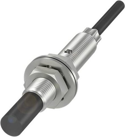 Balluff Induktiver Näherungsschalter BES M05ED-PSC50F-EP02 BES013E, nicht bündig, PNP, Schließer, Farbe: Silber, Durchmesser: 5 mm, Länge: 35 mm - Bild 1