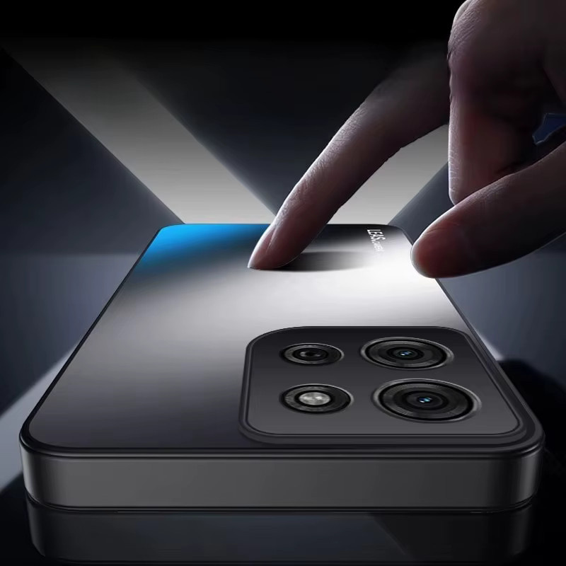 Magnetische Schutzhülle mit Ständer für Motorola Moto G86 G75 G45 G56 G55 G35 G14 G54 G24 G34 in Grau - Bild 2