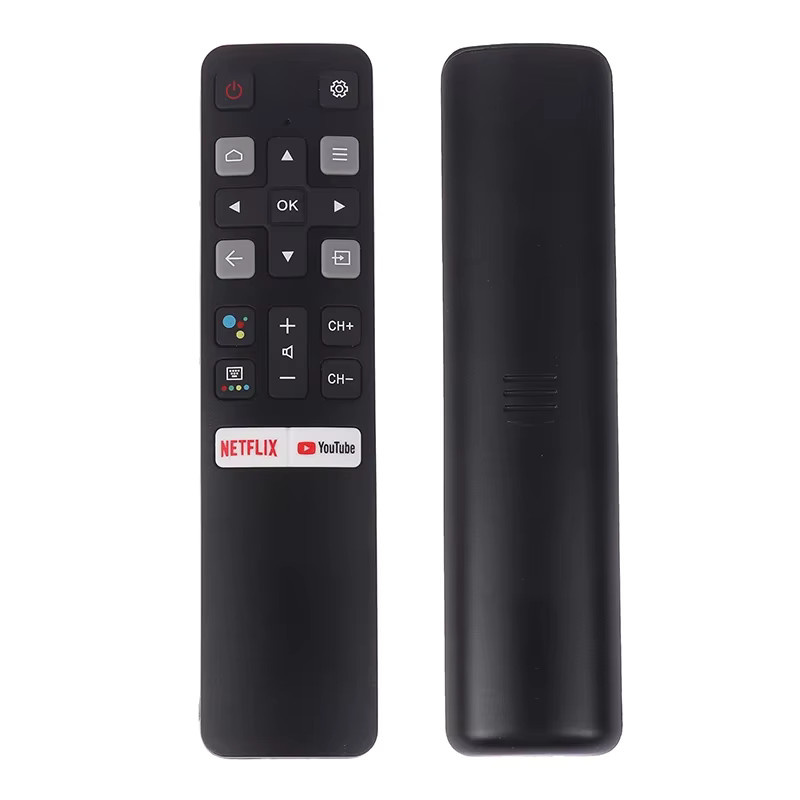 TCL Smart Home Infrarot-Fernbedienung für TV, kompatibel mit RC802V FMR1 FMR2 FLR1 FUR5 FUR7 FUR6, Schwarz - Bild 3