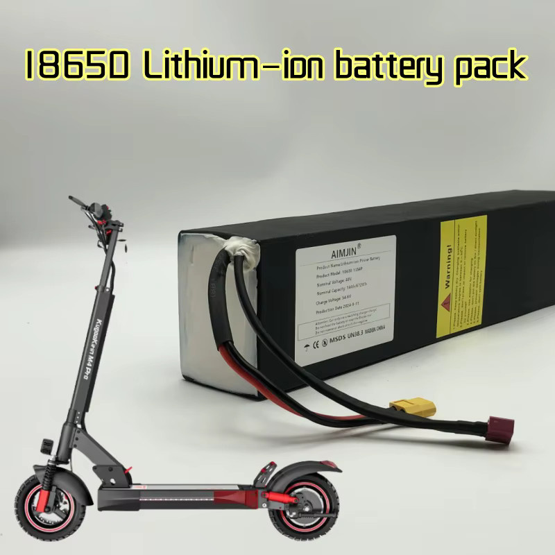 Kugoo Lithium-Ionen-Akku 48V 14Ah für elektrische Roller M4 und M4 Pro in Schwarz - Bild 3